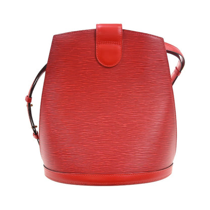 Louis Vuitton Cluny Epi Leather, Red, Leather, Shoulder Bag