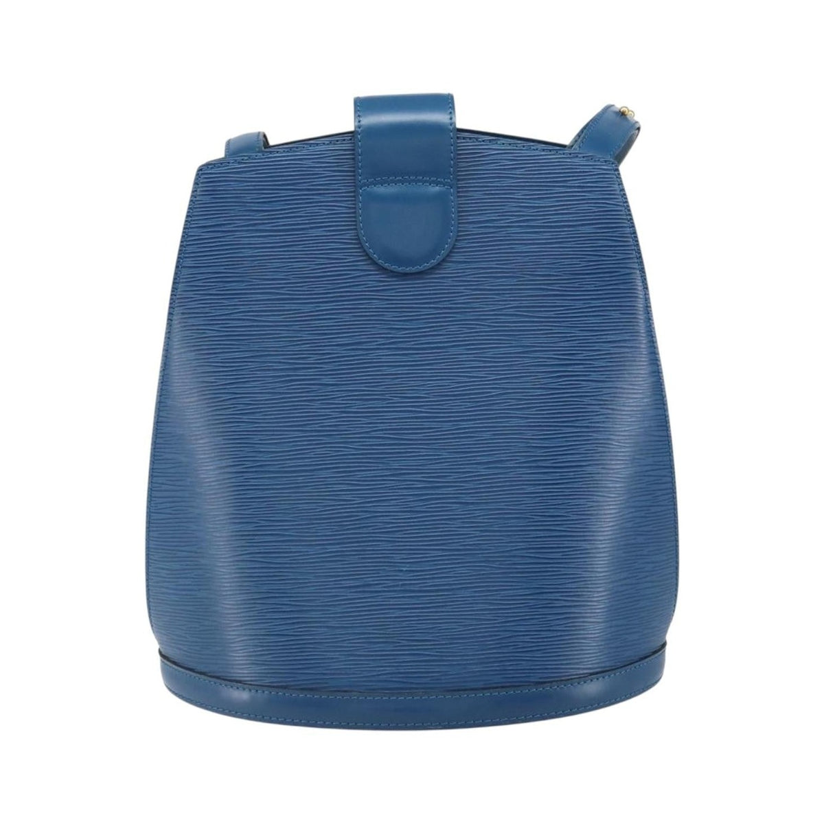 Louis Vuitton Cluny Epi Leather, Blue, Leather, Shoulder Bag