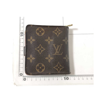 Louis Vuitton Compact Zip Perforated Monogram Canvas, Brown, Canvas, Wallet