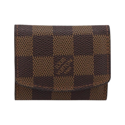 Louis Vuitton Cuff Case Monogram Damier, Brown, Canvas, Wallet