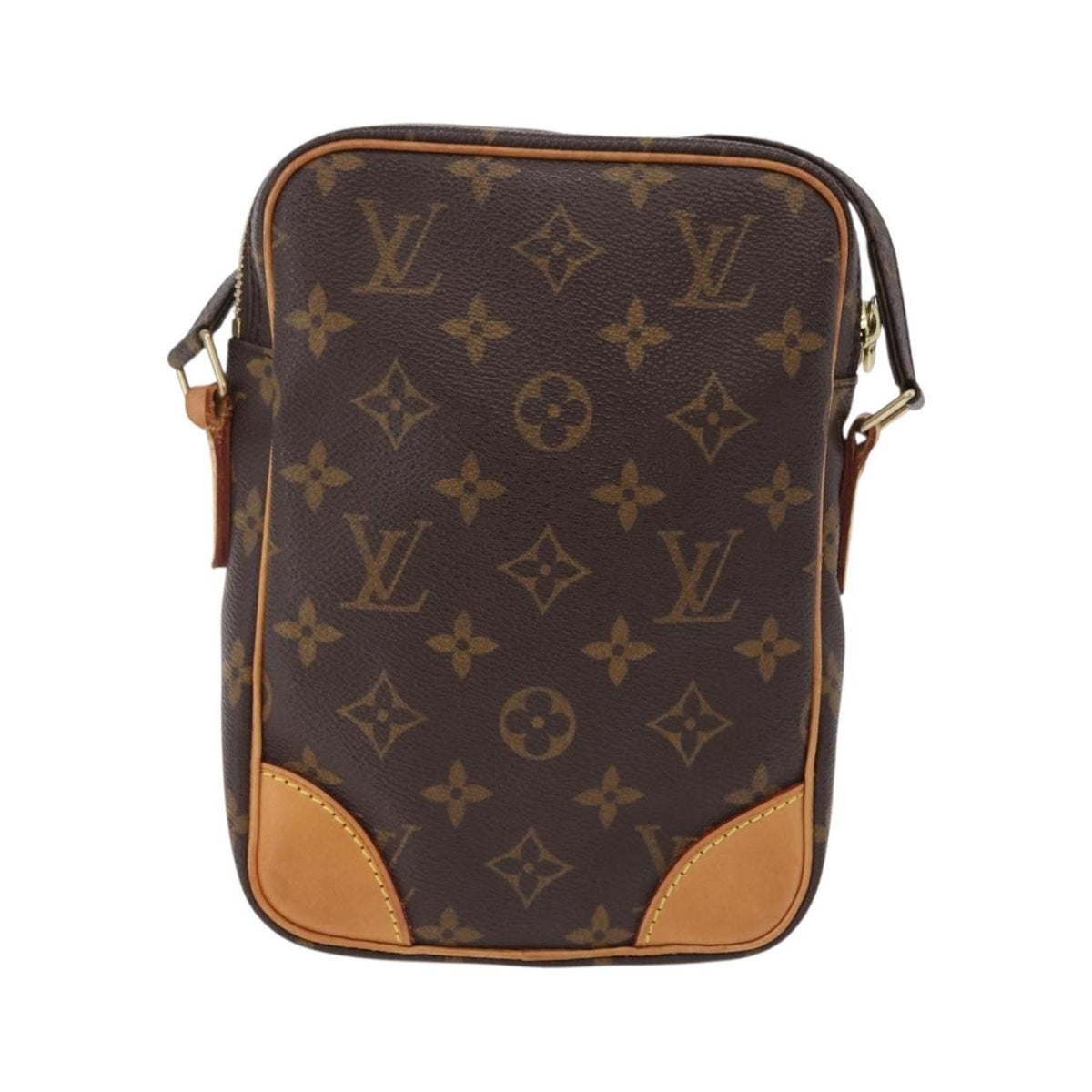 Louis Vuitton Danube Monogram Canvas, Brown, Canvas, Handbag