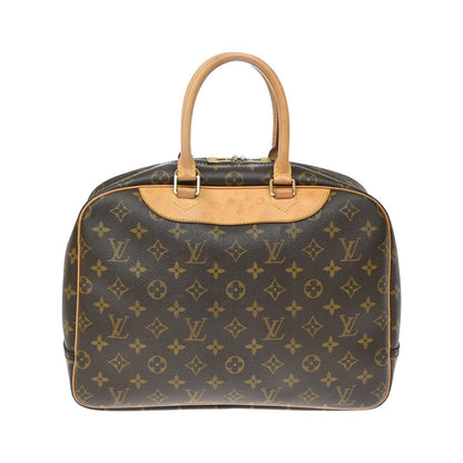 Louis Vuitton Deauville Monogram, Brown, Canvas, Handbag