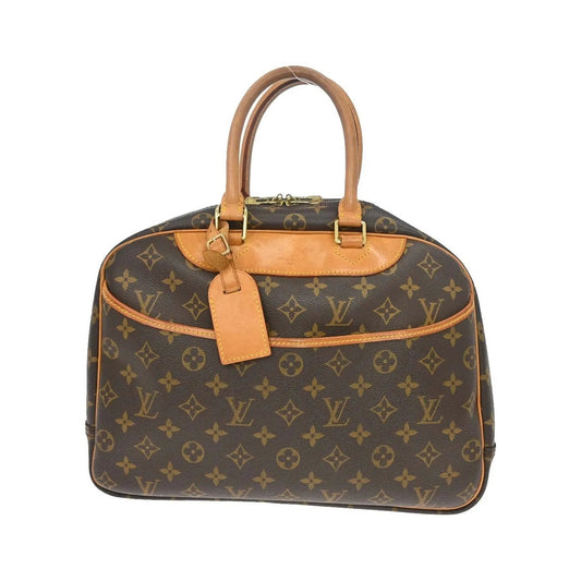 Louis Vuitton Deauville Monogram Canvas, Brown, Canvas, Handbag