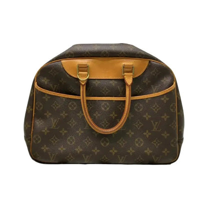 Louis Vuitton Deauville Monogram Canvas, Brown, Canvas, Handbag