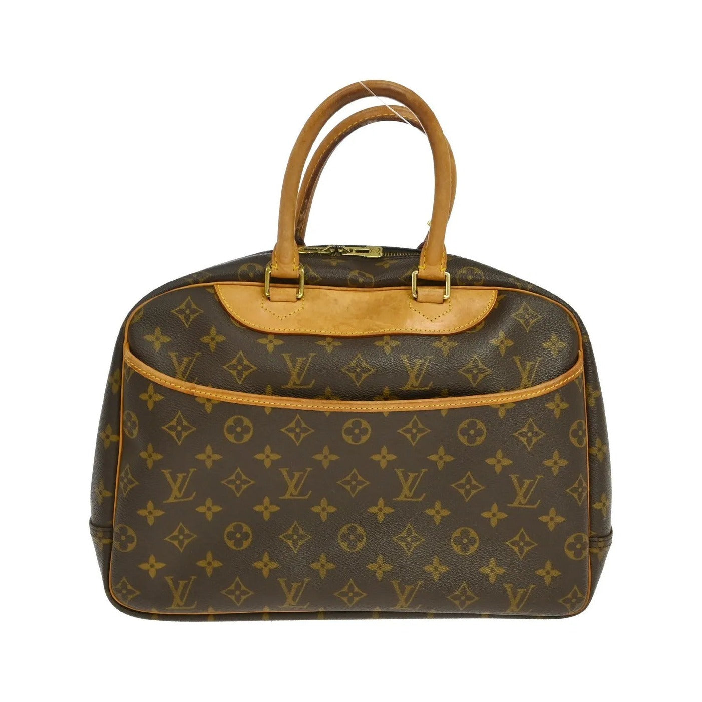 Louis Vuitton Deauville Monogram Canvas, Brown, Canvas, Handbag