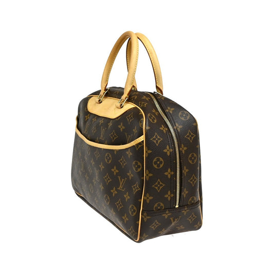 Louis Vuitton Deauville Monogram Canvas, Brown, Canvas, Handbag