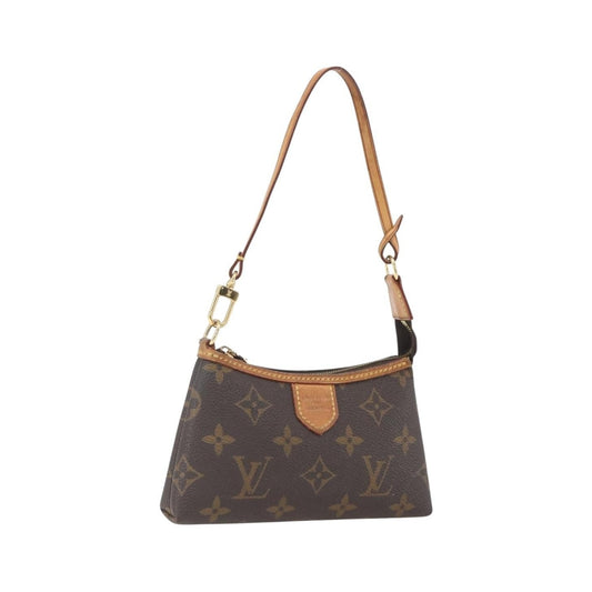 Louis Vuitton Delightful Pochette Monogram Canvas, Brown, Canvas, Clutch