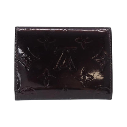 Louis Vuitton Elise Monogram Vernis, Burgundy, Patent Leather, Wallet