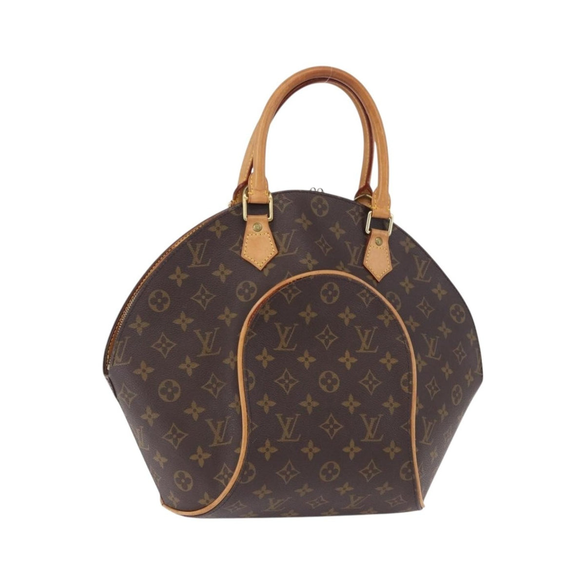 Louis Vuitton Ellipse Monogram, Brown, Canvas, Handbag