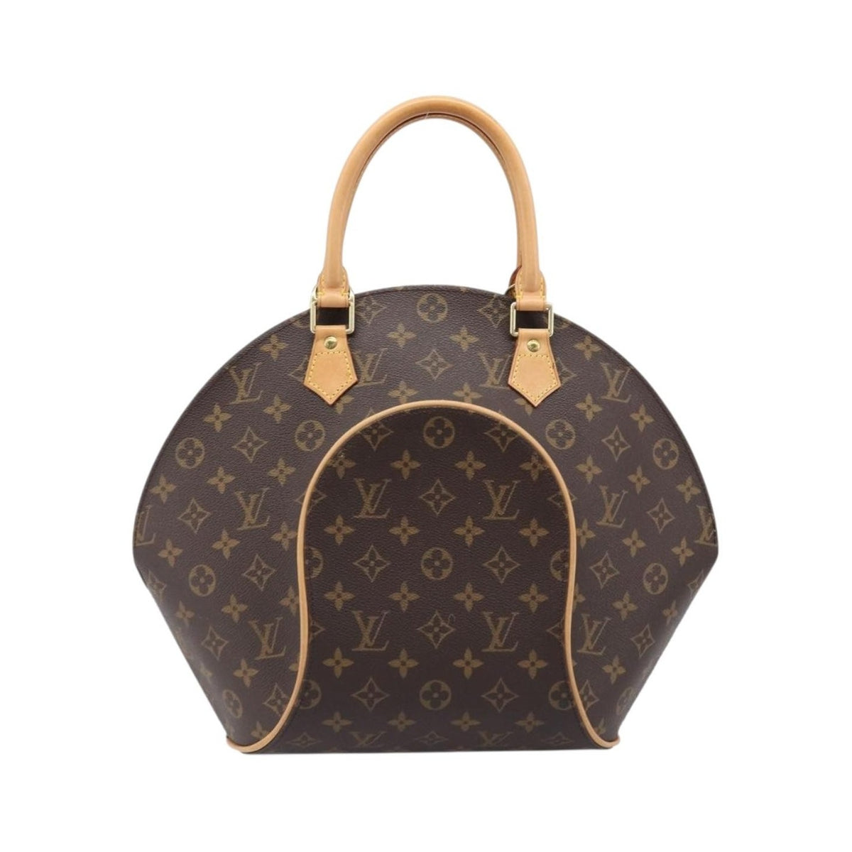 Louis Vuitton Ellipse Monogram Canvas, Brown, Canvas, Handbag