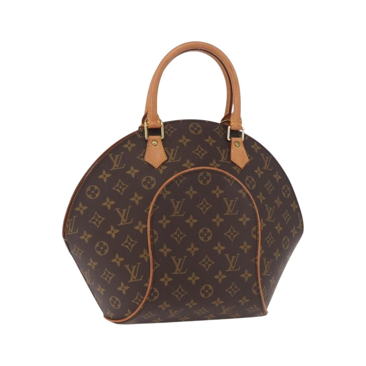 Louis Vuitton Ellipse Monogram Canvas, Brown, Canvas, Handbag