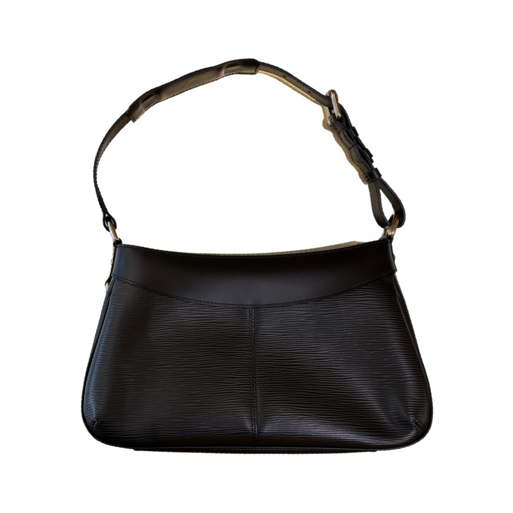 Louis Vuitton Epi Stretch Silver Fizz Epi Stretch, Black, Leather, Handbag
