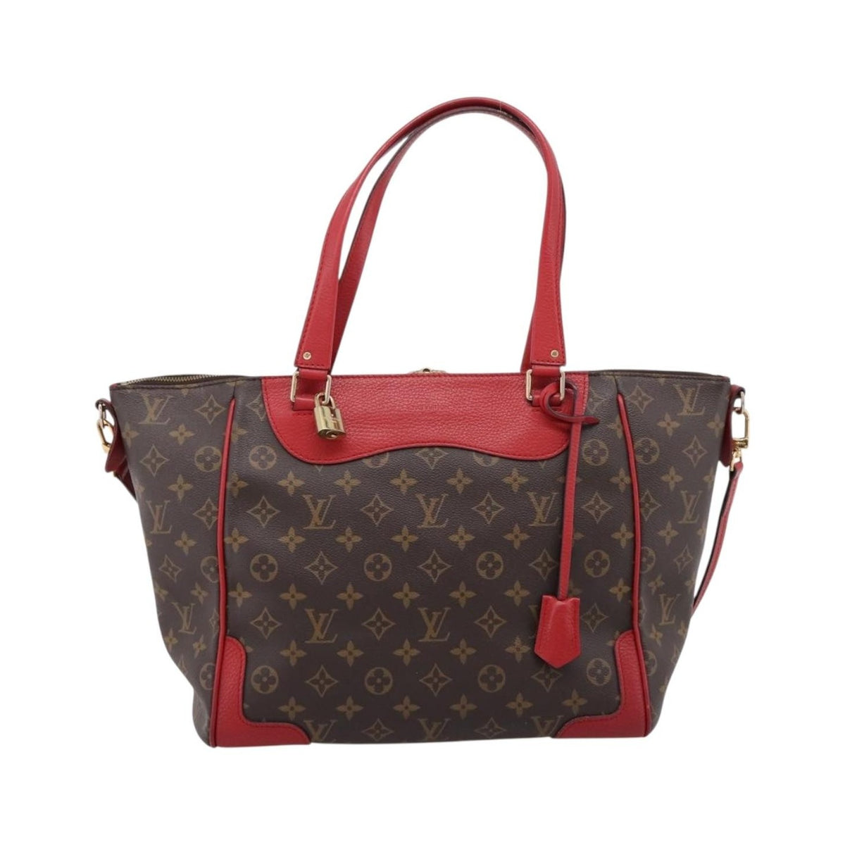 Louis Vuitton Estrela NM Monogram Canvas with Leather, Brown, Canvas, Handbag