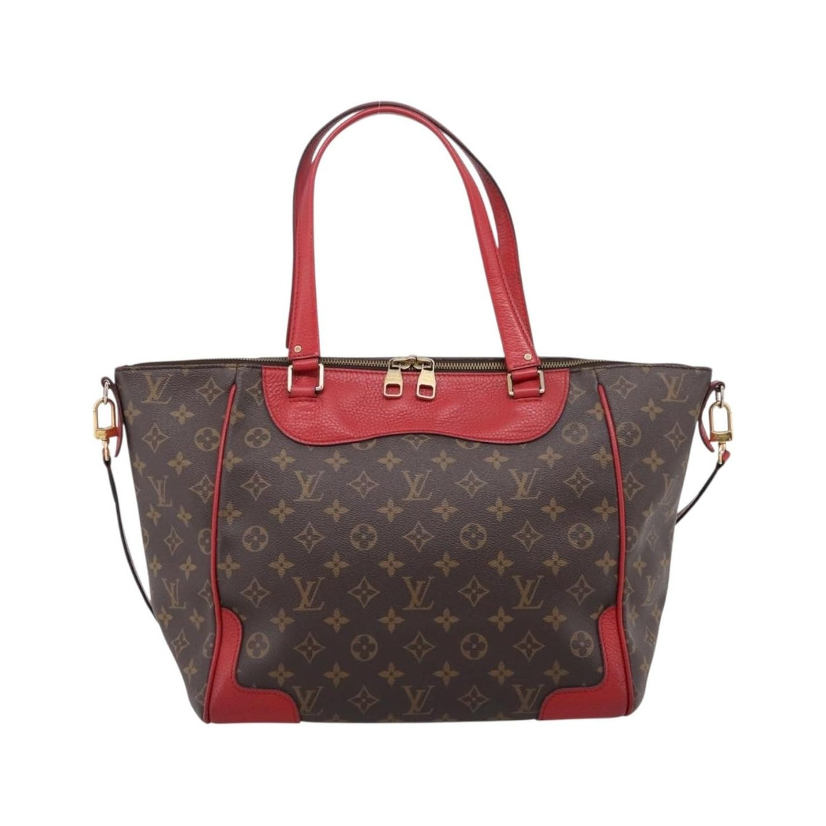 Louis Vuitton Estrela NM Monogram Canvas with Leather, Brown, Canvas, Handbag