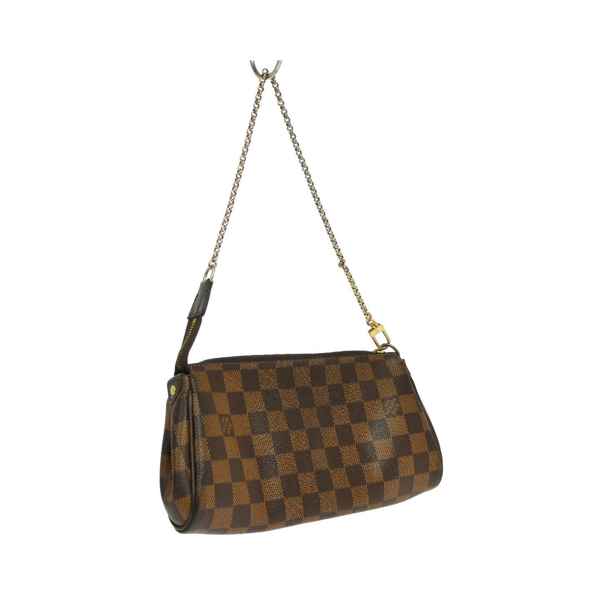 Louis Vuitton Eva Damier, Brown, Canvas, Handbag
