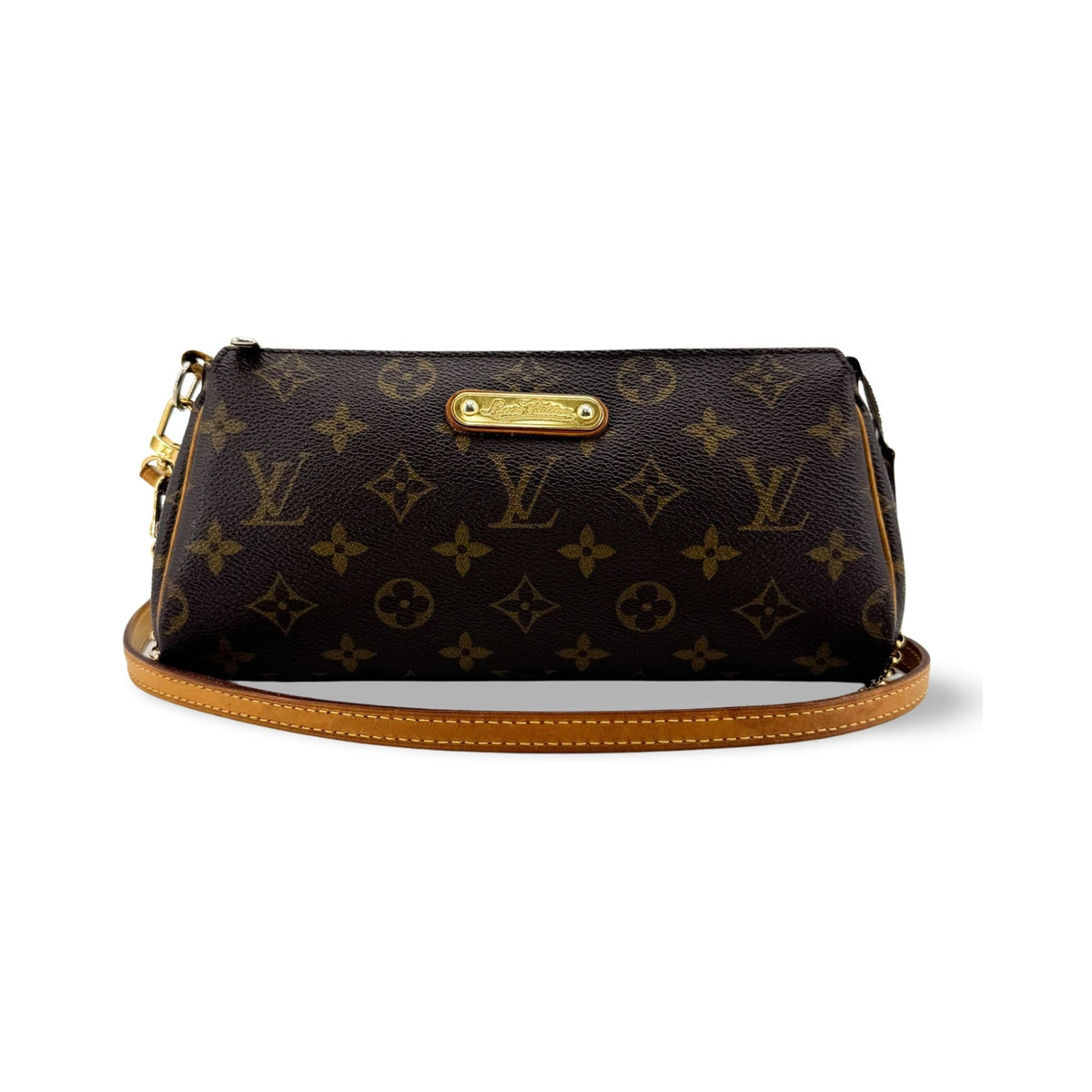 Louis Vuitton Eva Monogram Canvas, Brown, Canvas, Shoulder Bag