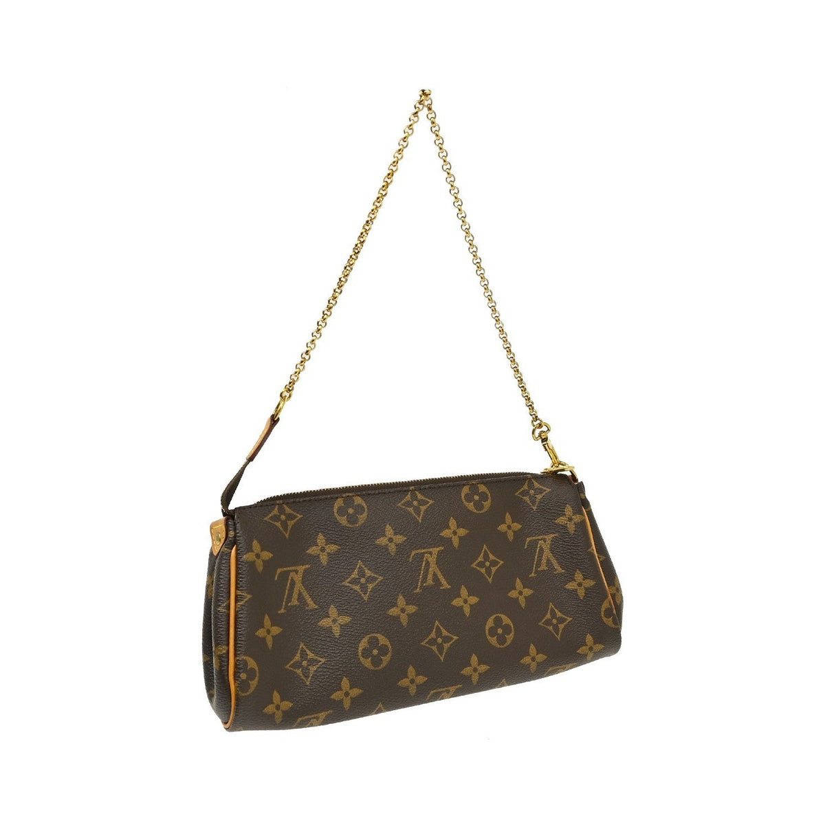 Louis Vuitton Eva Monogram Canvas, Brown, Canvas, Handbag