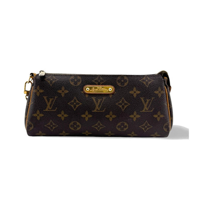 Louis Vuitton Eva Monogram Canvas, Brown, Canvas, Handbag