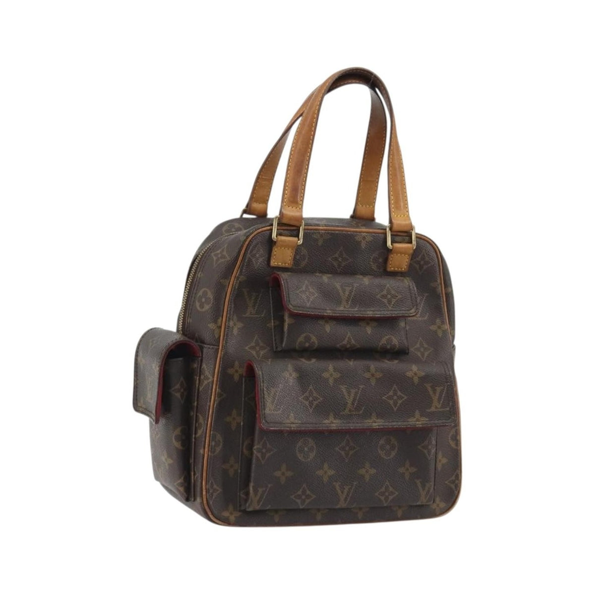 Louis Vuitton Excentri-Cite Monogram Canvas, Brown, Canvas, Handbag