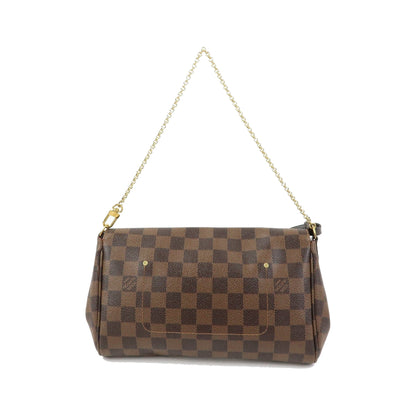 Louis Vuitton Favorite Damier, Brown, Canvas, Handbag