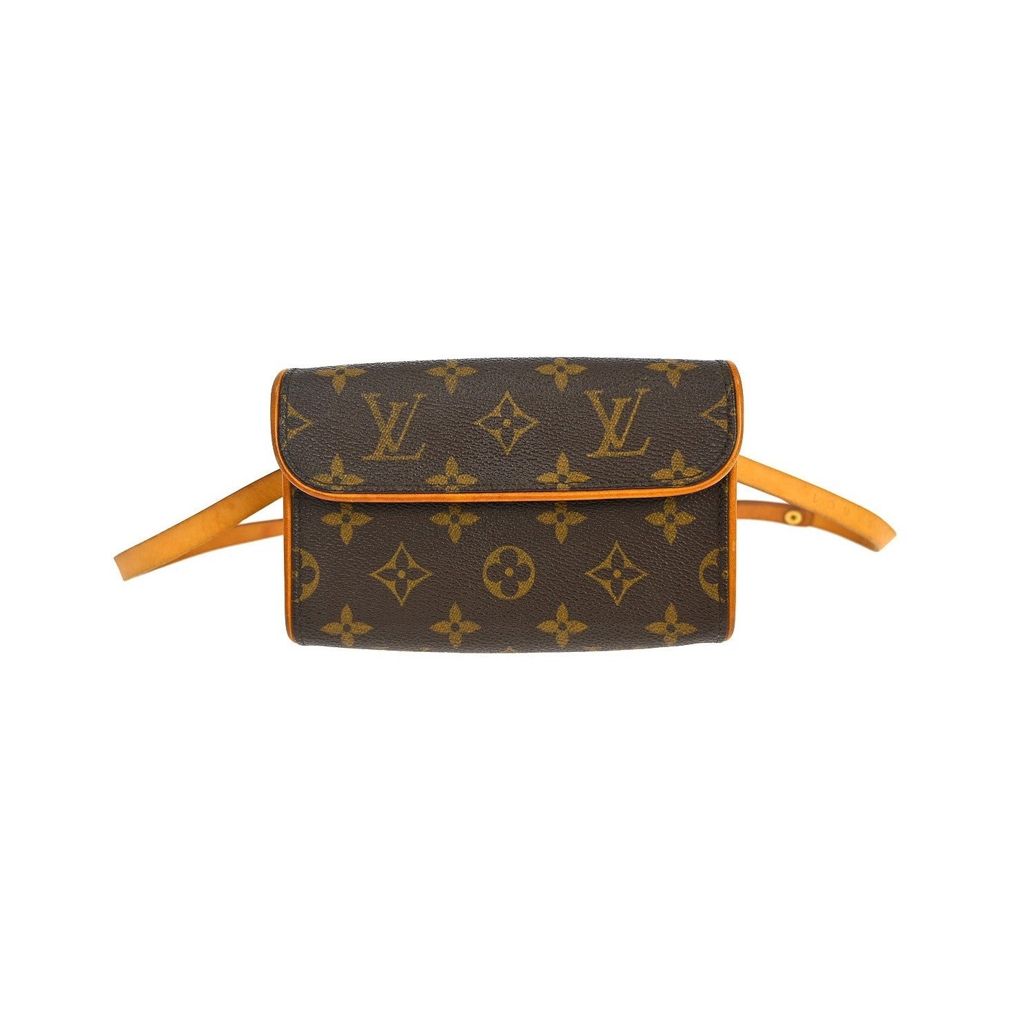 Louis Vuitton Florentine Monogram, Brown, Canvas, Clutch