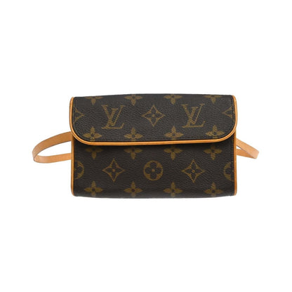 Louis Vuitton Florentine Pochette Damier, Brown, Canvas, Clutch