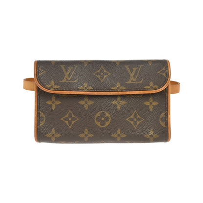 Louis Vuitton Florentine Pochette Monogram Canvas, Brown, Canvas, Clutch