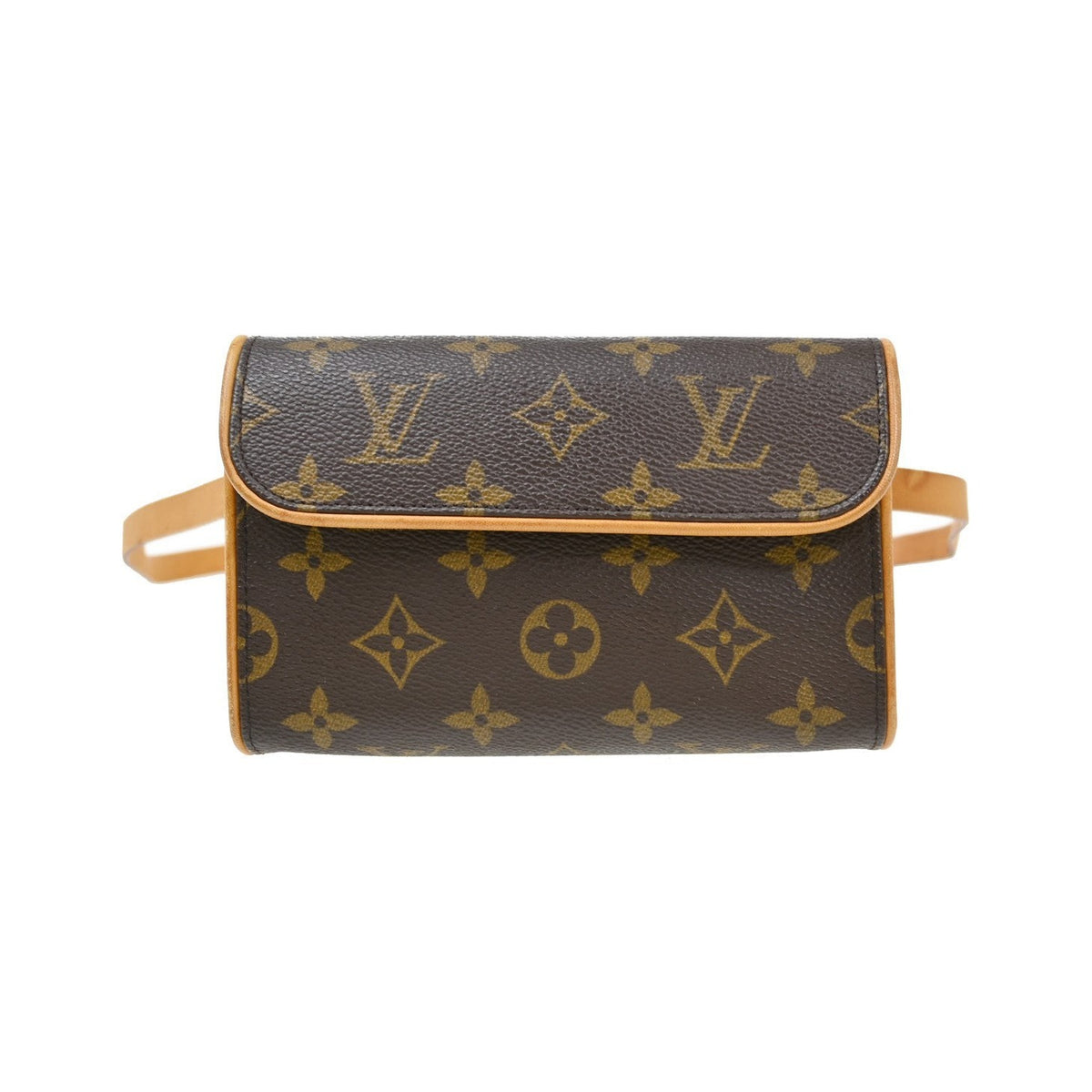 Louis Vuitton Florentine Waist Monogram Canvas, Brown, Canvas, Handbag