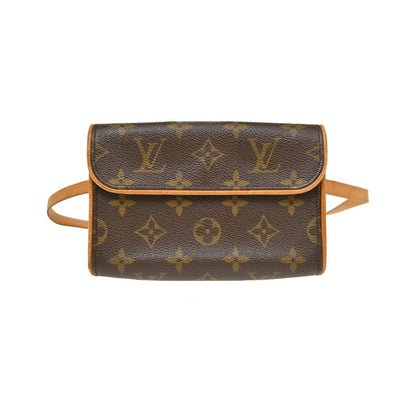 Louis Vuitton Florentine Waist Monogram Canvas, Brown, Canvas, Handbag