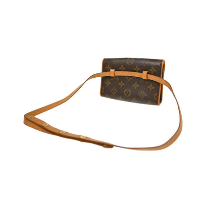 Louis Vuitton Florentine Waist Monogram Canvas, Brown, Canvas, Handbag