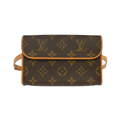 Louis Vuitton Florentine Waist Monogram Canvas, Brown, Canvas, Handbag