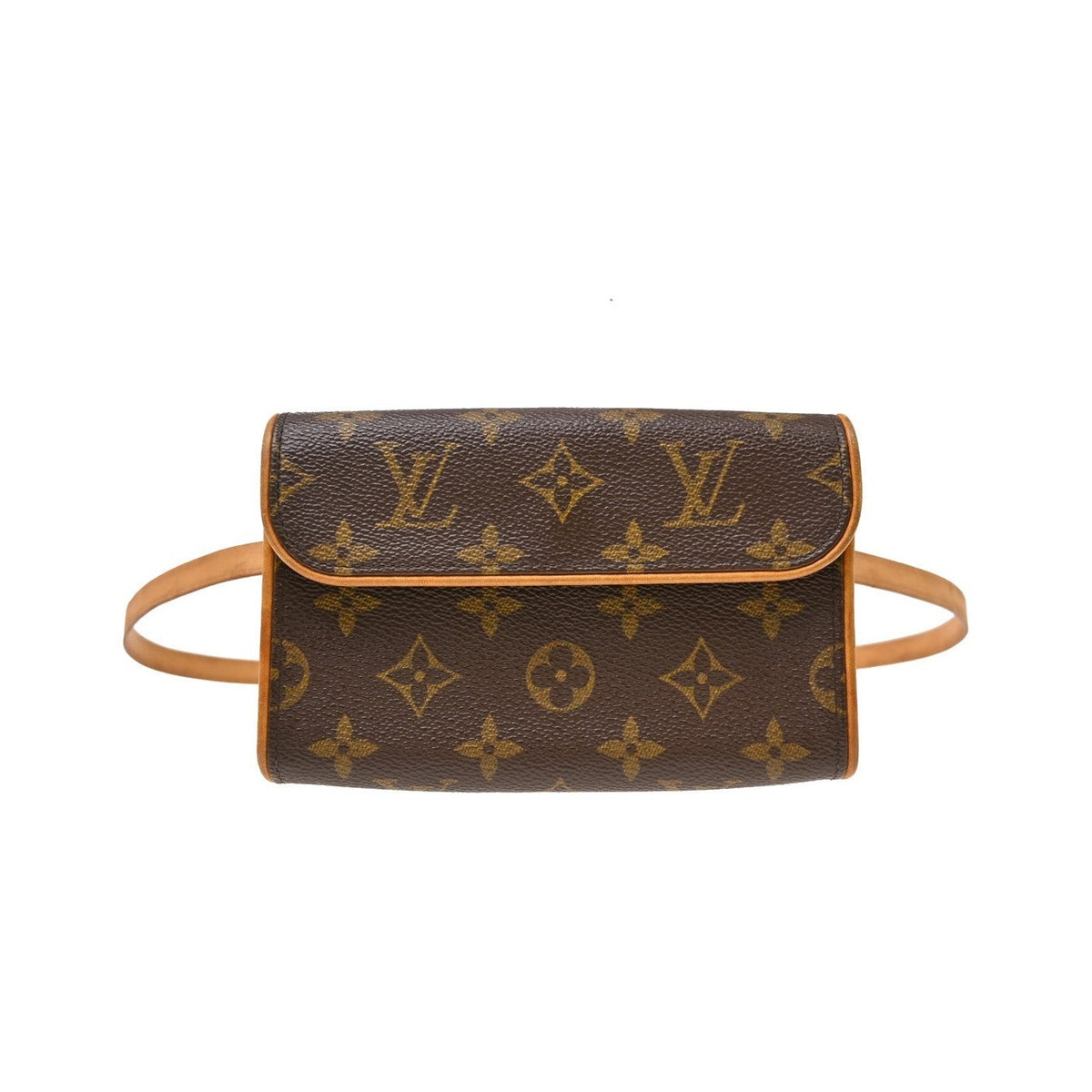 Louis Vuitton Florentine Waist Monogram Canvas, Brown, Canvas, Handbag