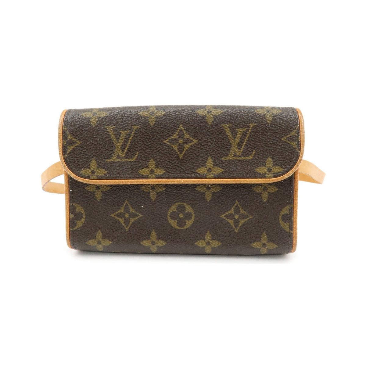 Louis Vuitton Florentine Waist Monogram Canvas, Brown, Canvas, Handbag