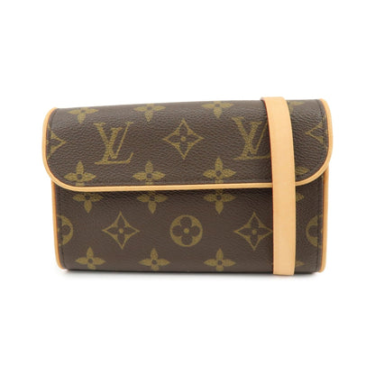 Louis Vuitton Florentine Waist Monogram Canvas, Brown, Canvas, Handbag