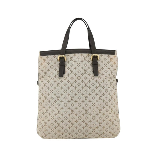 Louis Vuitton Francoise Mini lin, Khaki, Canvas, Tote Bag