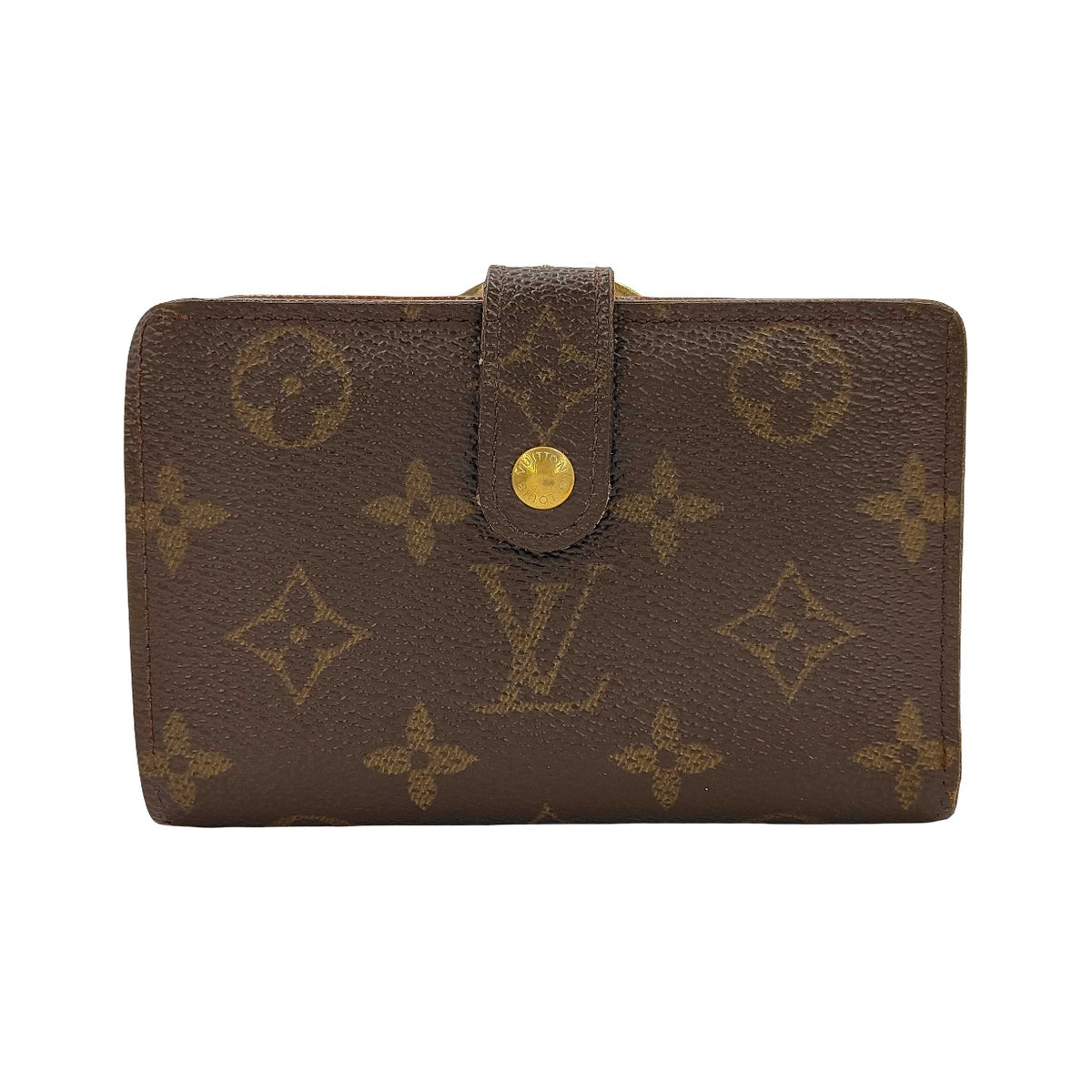 Louis Vuitton French Monogram Canvas, Brown, Canvas, Wallet