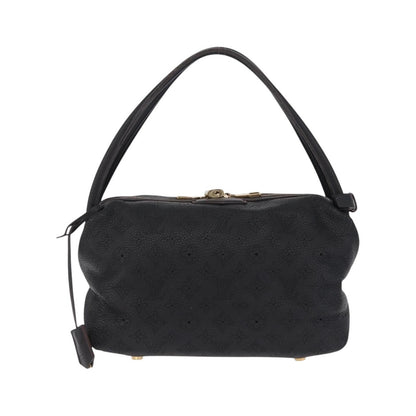 Louis Vuitton Galatea Mahina Leather, Black, Leather, Handbag