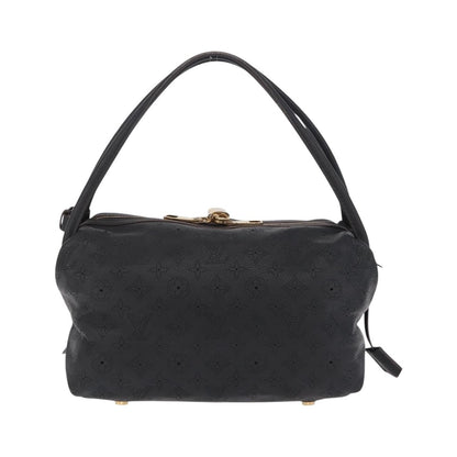 Louis Vuitton Galatea Mahina Leather, Black, Leather, Handbag