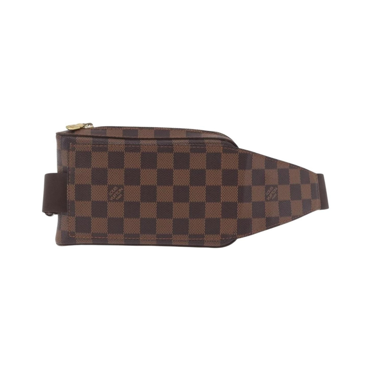Louis Vuitton Geronimos Waist Damier, Brown, Canvas, Shoulder Bag