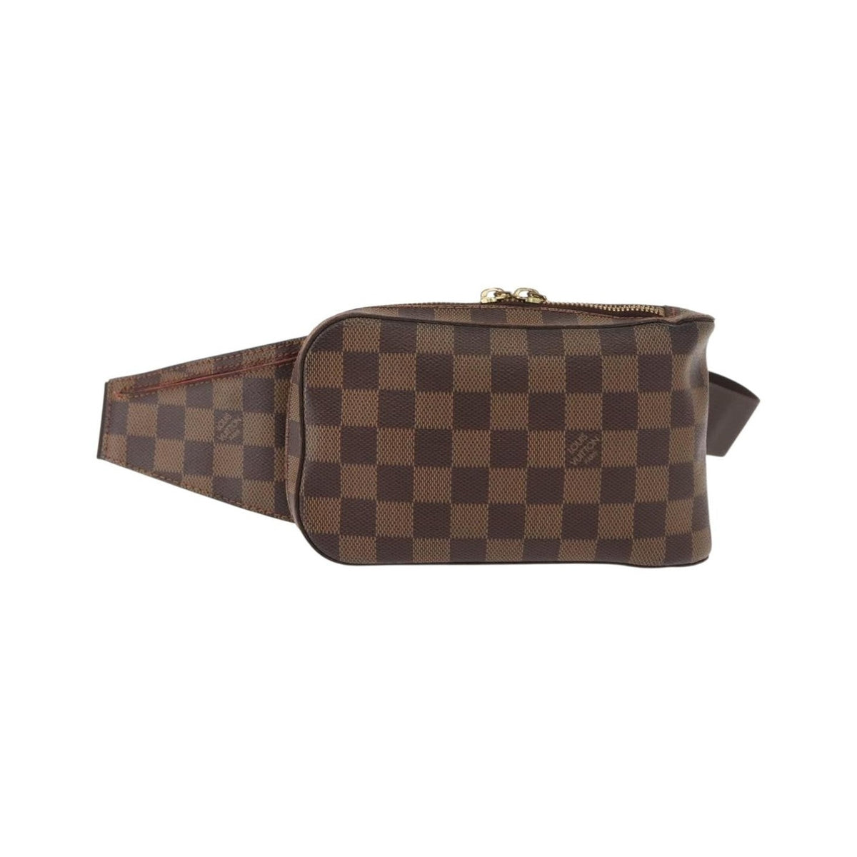 Louis Vuitton Geronimos Waist Damier Ebene, Brown, Canvas, Shoulder Bag
