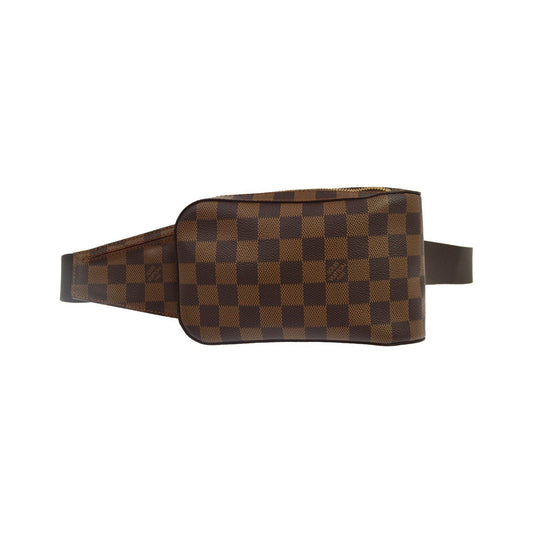 Louis Vuitton Geronimos Waist Damier Ebene, Brown, Canvas, Shoulder Bag