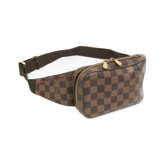Louis Vuitton Geronimos Waist Damier Ebene, Brown, Canvas, Shoulder Bag