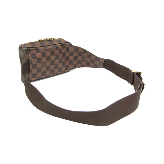 Louis Vuitton Geronimos Waist Damier Ebene, Brown, Canvas, Shoulder Bag