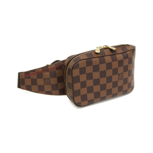 Louis Vuitton Geronimos Waist Damier Ebene, Brown, Canvas, Shoulder Bag