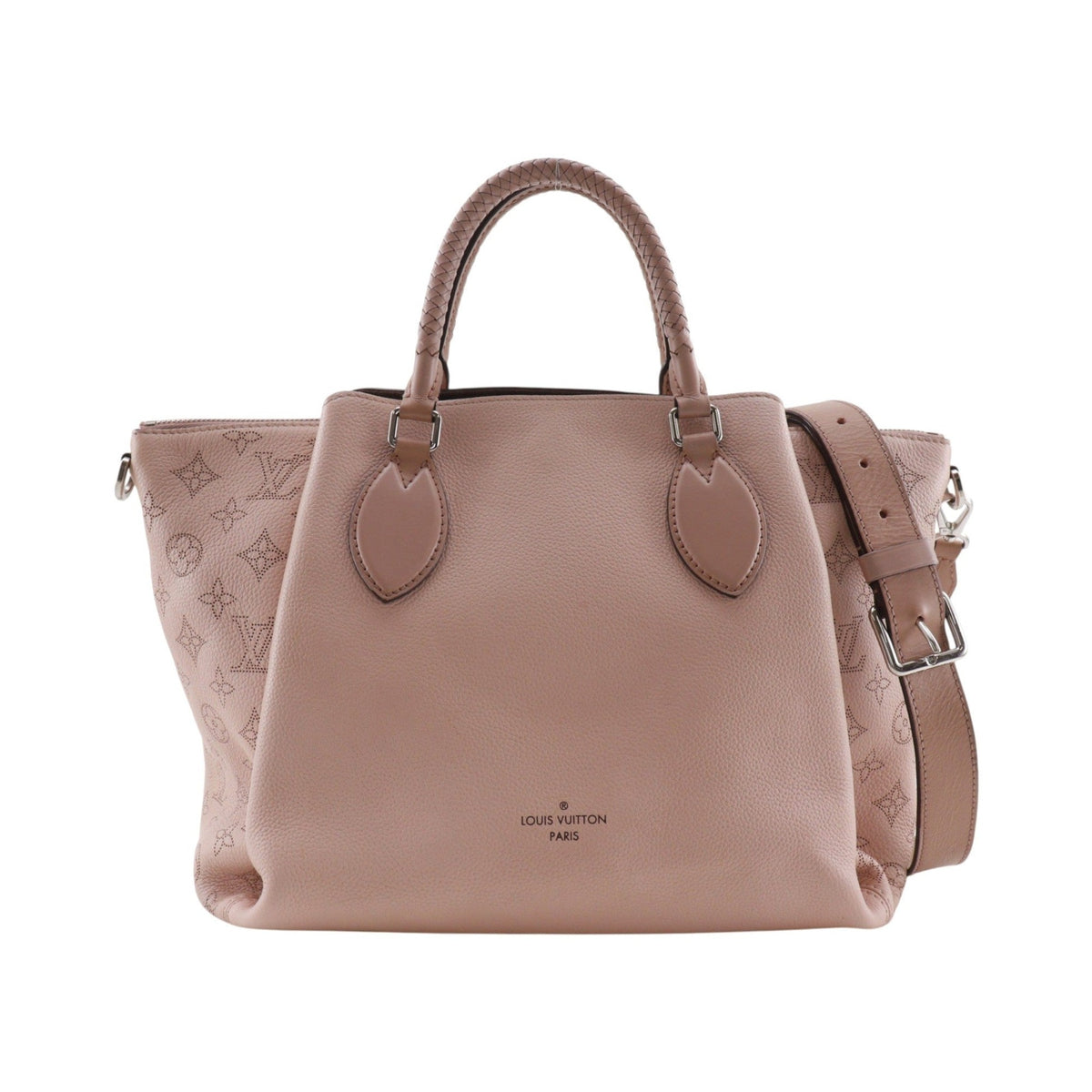 Louis Vuitton Haumea Mahina Leather, Pink, Leather, Handbag