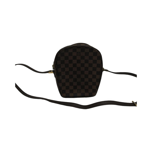 Louis Vuitton Ipanema Damier, Brown, Canvas, Shoulder Bag