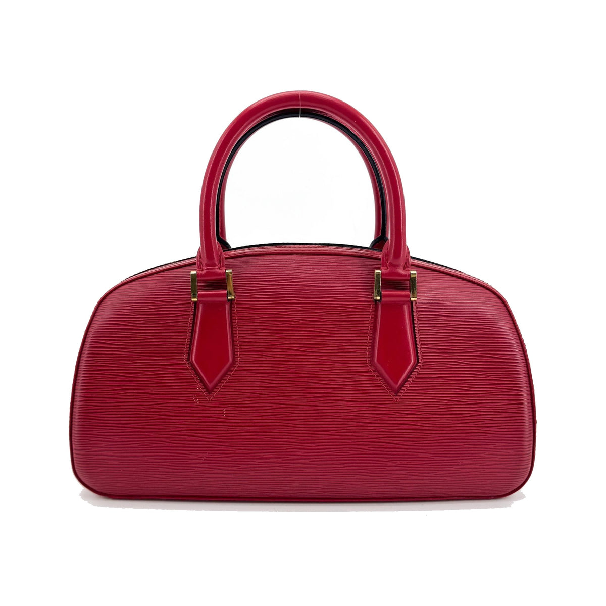 Louis Vuitton Jasmin Epi Leather, Red, Leather, Handbag