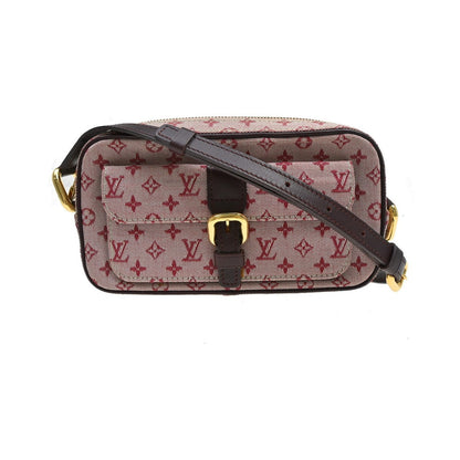 Louis Vuitton Juliette Mini Lin, Red, Canvas, Shoulder Bag