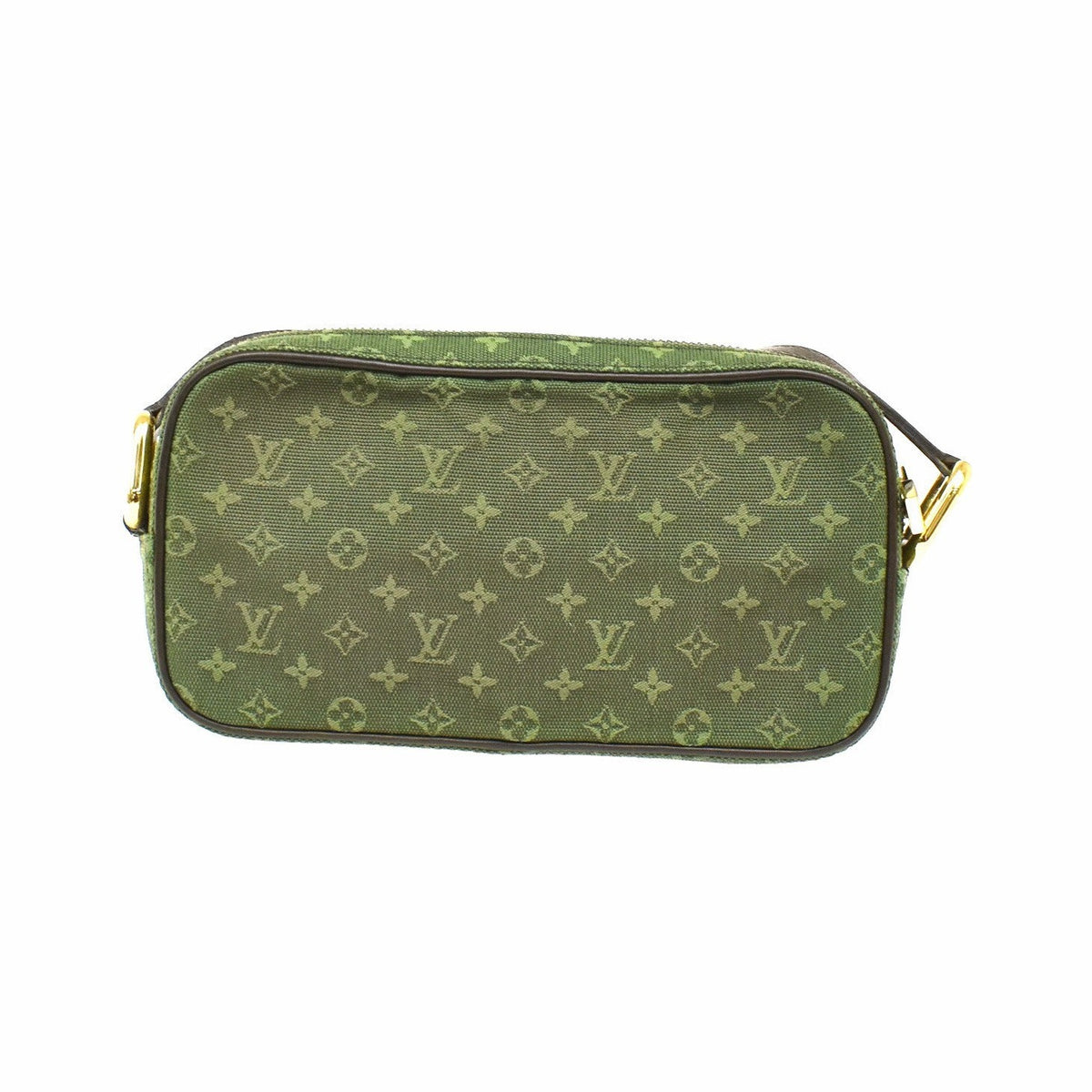 Louis Vuitton Juliette Mini Lin, Khaki, Canvas, Crossbody Bag