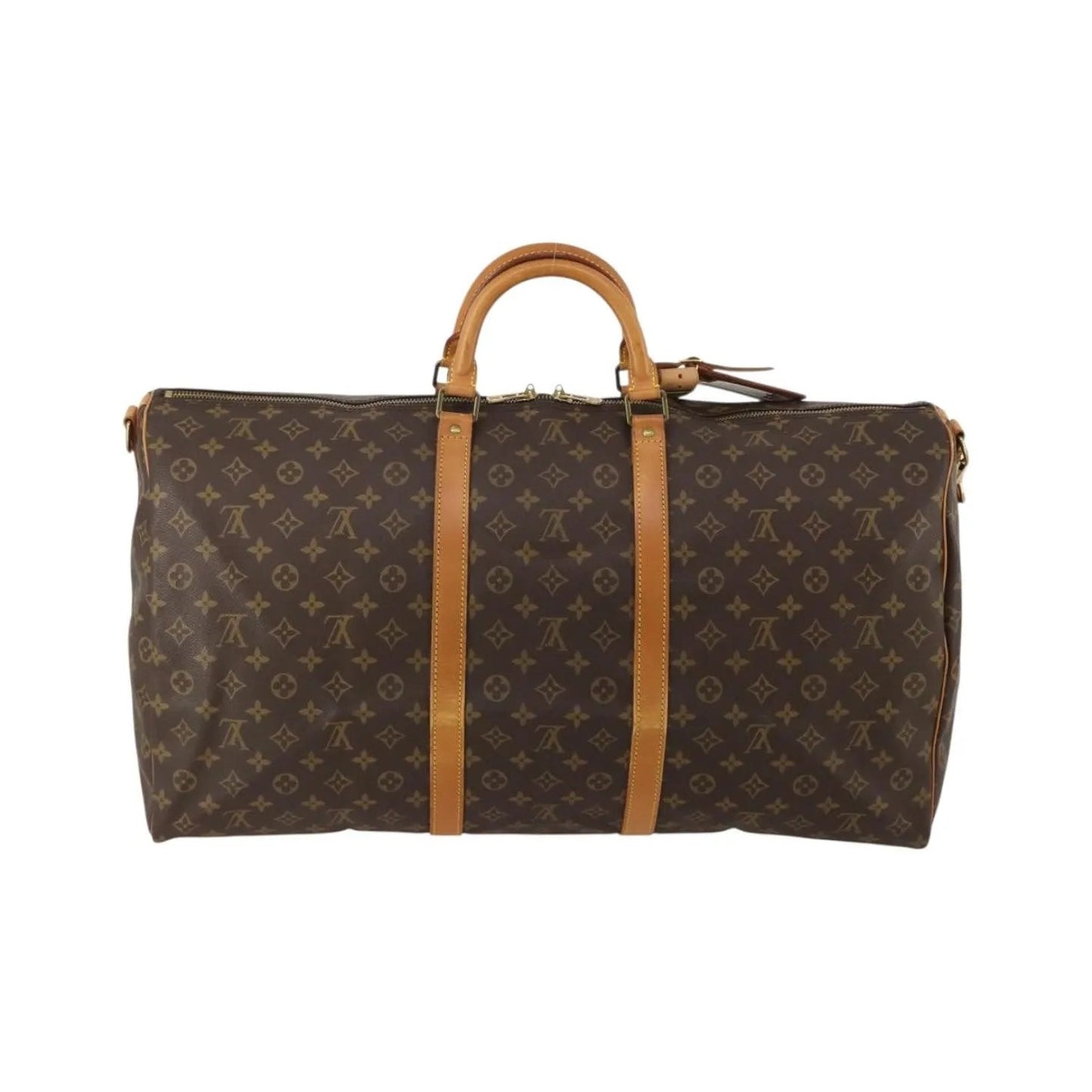 Louis Vuitton Keepall Bandouliere Monogram Canvas, Brown, Canvas, Travel Bag